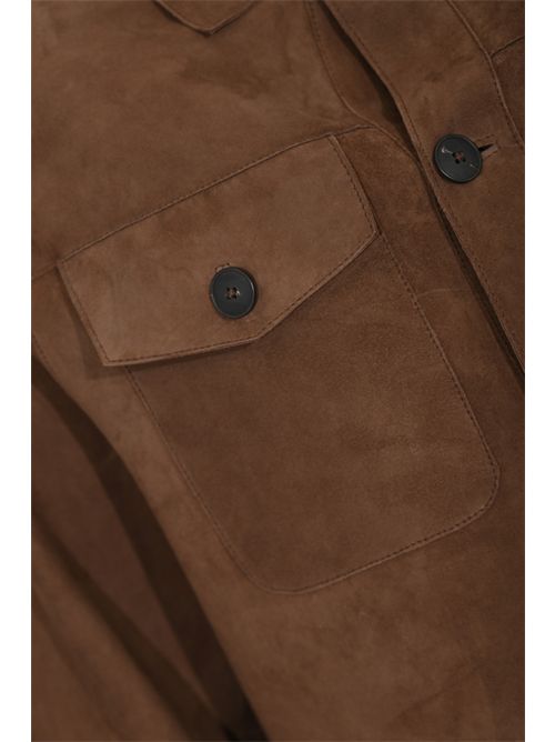 Giacca Mimas in suede LEATHER AUTHORITY | MIMAS126